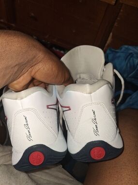 White Team Durant Sneakers with Red Accents Nike Kd 17 Usa